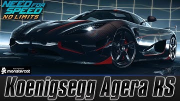 Need For Speed No Limits: Koenigsegg Agera RS | MAXXED OUT + Tuning [All Black Edition Parts]