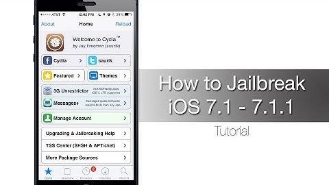 How to Jailbreak iOS 7.1.1 using Pangu on Windows - iPhone Hacks