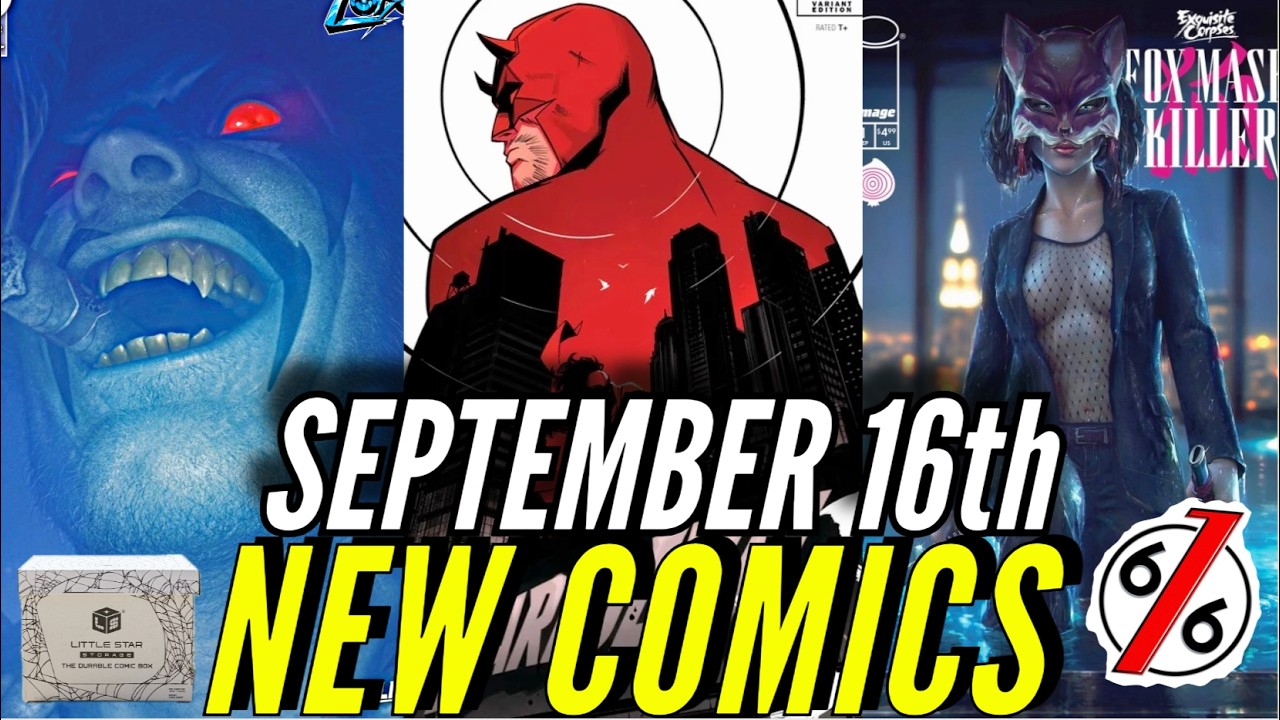 NEW COMIC BOOKS RELEASING SEPTEMBER 16TH 2026  MARVEL COMICS PREVIEWS COMING OUT THIS WEEK #comics