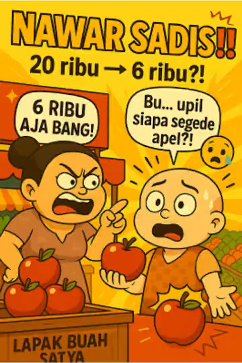 Nawar SADIS‼️😂🍎#humor #feedshorts #pedagang #satyaseries #videoviral #videolucu #kocak #pasar #lucu