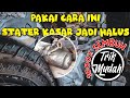 CARA MUDAH PERBAIKI STATER BUNYI KASAR MINIM BUDGET || PADA MOTOR BEAT FI..