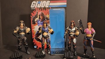 GIJoe Classified Series Retro Cardback Zartan