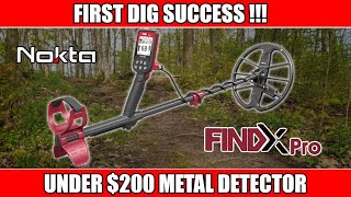 1st Dig SUCCESS With Nokta FINDX PRO Metal Detector !!!