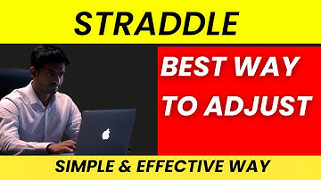 PREMIUM CONTENT! Straddle Adjustment Technique | Advance Adjustment #zerolossoptionstrategy