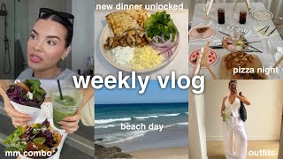 weekly vlog 💌 beach day, paint & pizza with the girlies, JHM jewellery box + more