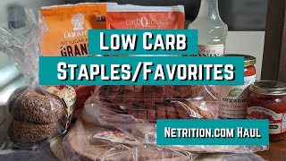 Low Carb Staples / Favorites. Netrition.com Haul