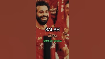 JOGADORES COM SALÁRIOS MAIS ALTO POR CONTINENTE #futebol #shorts