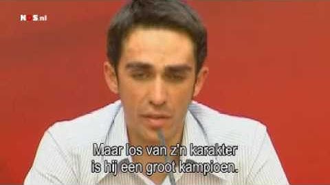 Persconferentie Contador