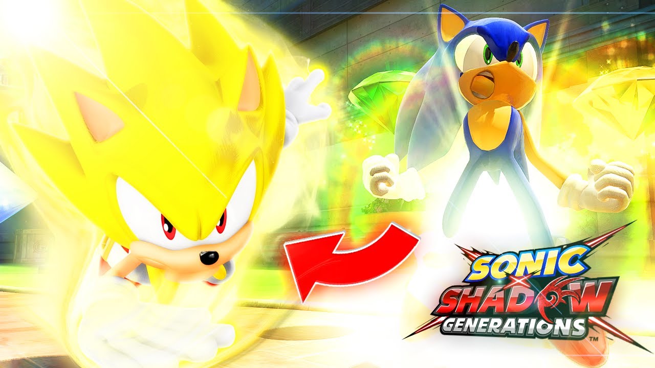 TRANSFORMABLE SUPER SONIC IN SONIC X SHADOW GENERATIONS!