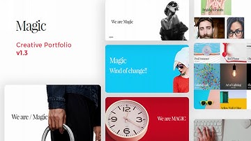 Magic - Creative Portfolio HTML Template | Themeforest Website Templates and Themes