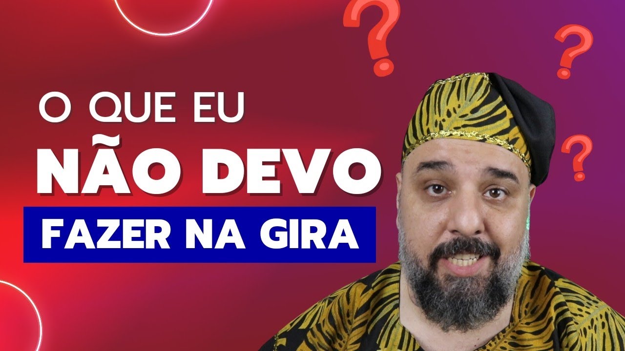 MINHA PRIMEIRA VEZ NO TERREIRO, O QUE FAZER?