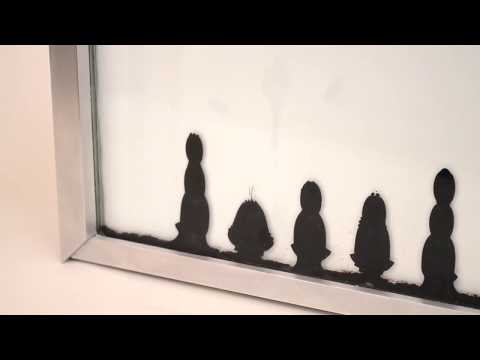 Ferrofluid clock