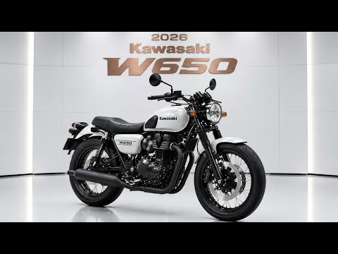 2026 Kawasaki W650 REVEALED! The Legendary Retro Bike Is BACK