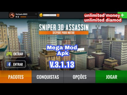 Sniper 3D Gun Shooter- Free Elite Shooting v3.1.13 Apk Mod(Unlimited