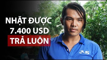 Nhặt được 7.400 USD trong đống rác, anh lao công tìm chủ nhân trả lại | QUỐC CHIẾN channel