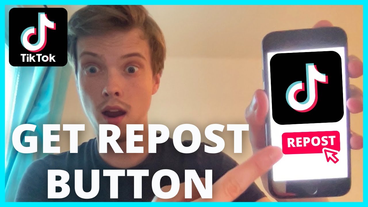 How To Get The Repost Button On TikTok (NEW UPDATE 2022) - YouTube