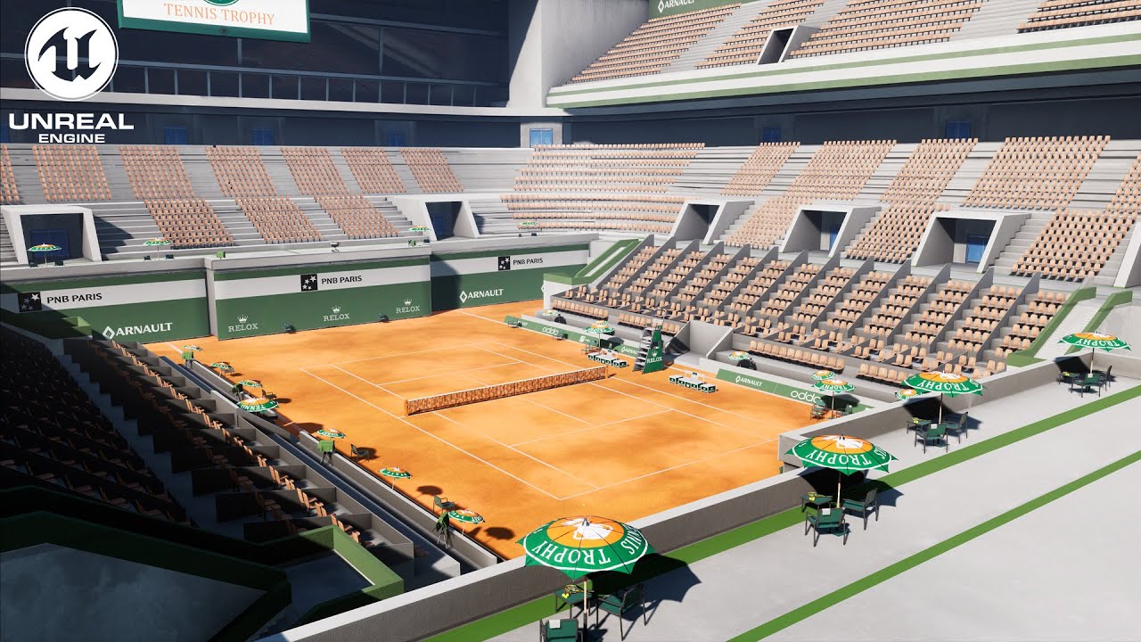 Tennis Court Unreal Engine 5