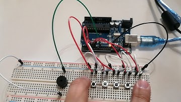 ARDUINO - Teclado electrónico Arduino