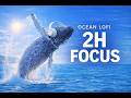 Calm Morning Ocean 🌅 Lofi Beats to Focus &amp; Relax