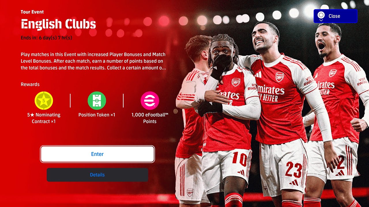 eFootball Monday Events - مهمات الاثنين