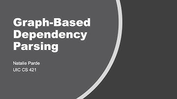 Graph-Based Dependency Parsing