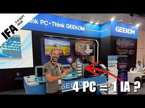 IFA 2026: AI Cluster, A5 2027 and GeekBook X16 Pro at GEEKOM
