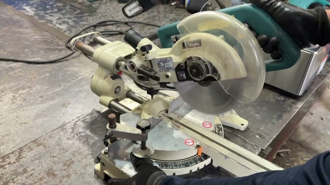 Makita LS0713FL スライド丸ノコ　　リサイクルショップ宮崎屋　佐土原店　26.3.23 makita/マキタ 190mm スライドマルノコ LS0713－中古機械工具・電動