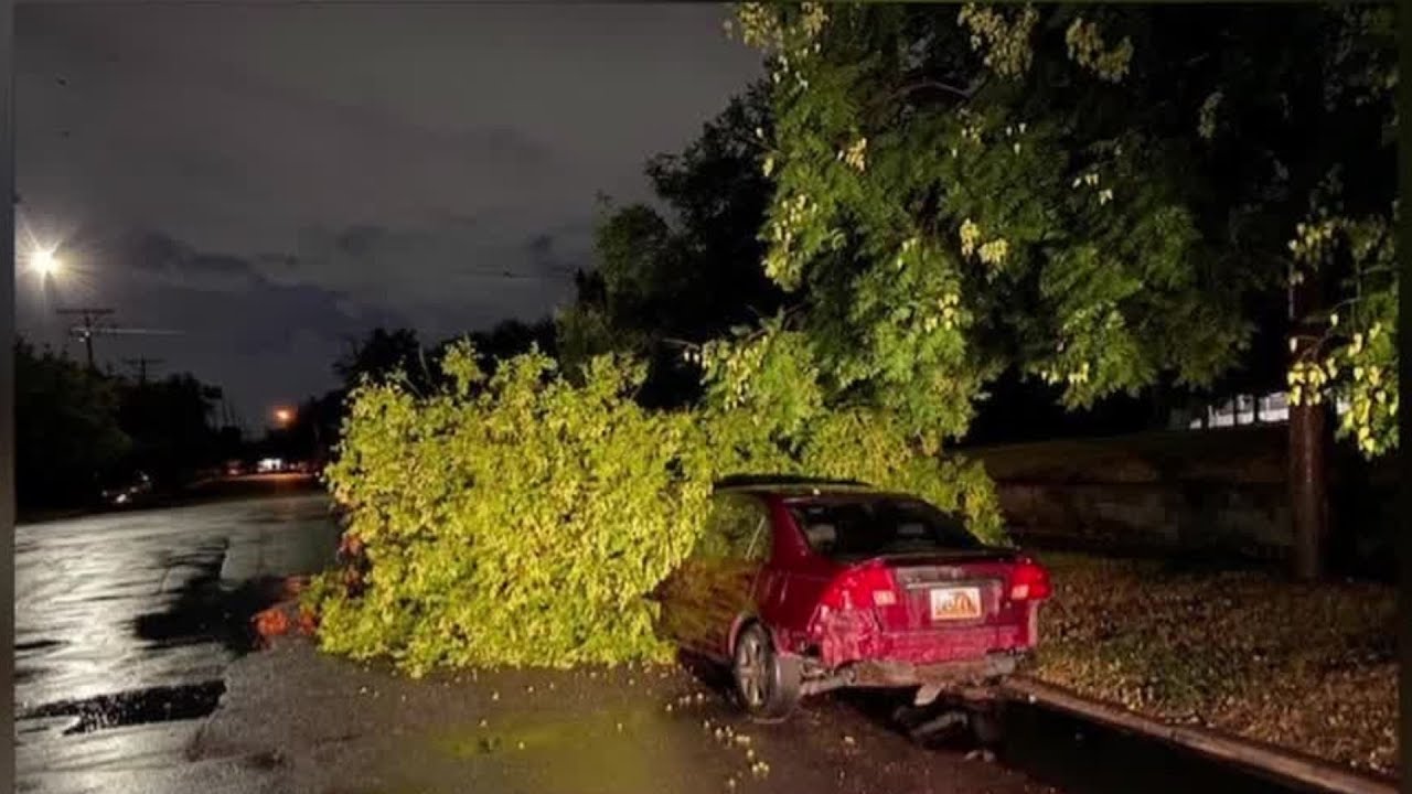Powerful thunderstorms hit Northern Utah - YouTube