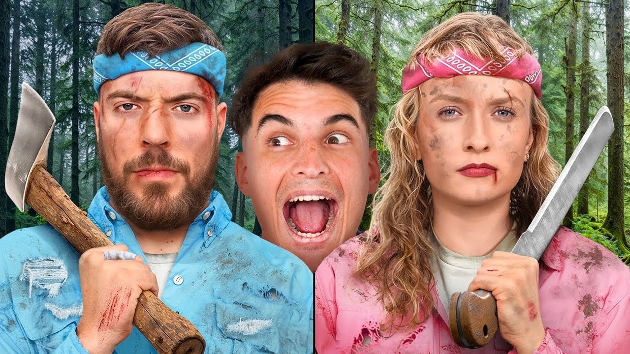 HOMBRES VS MUJERES SOBREVIVEN A LA NATURALEZA POR $500,000