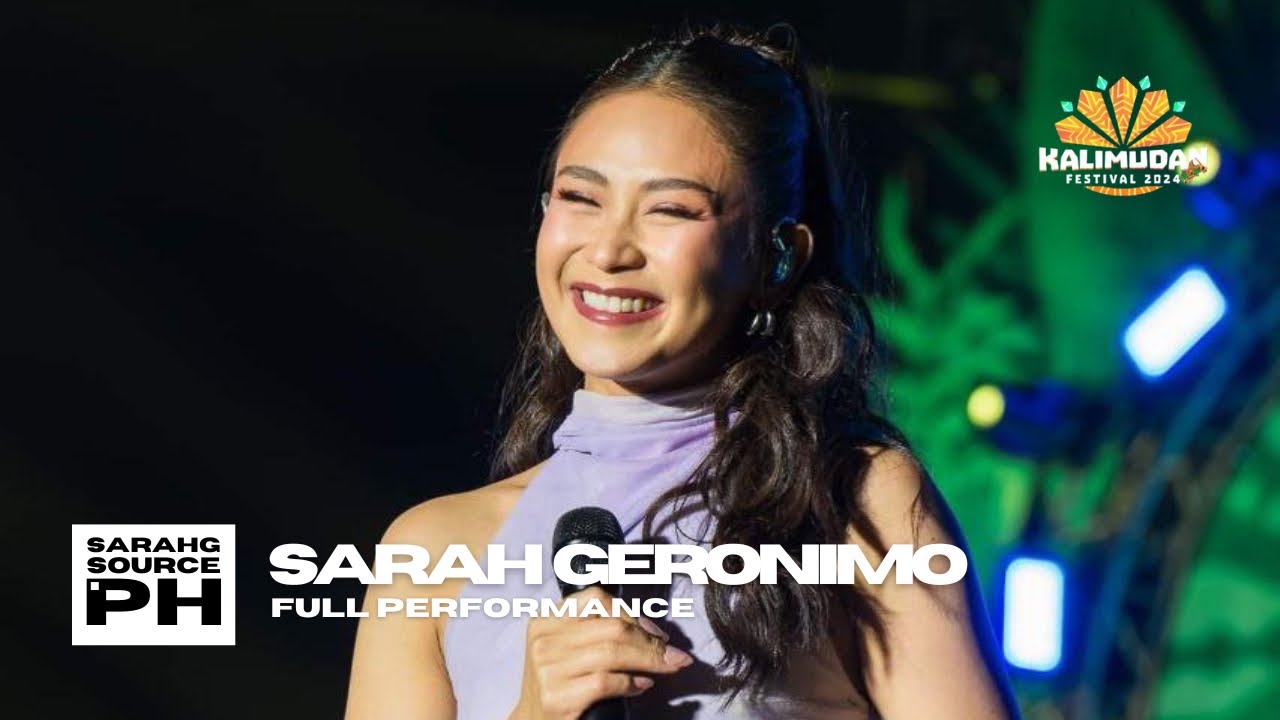 Sarah Geronimo - Kalimudan Festival (Full Performance)