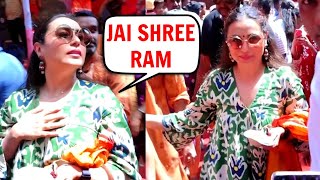 Rani Mukherjee Seeks Blessing As She Visits Mandir On Hanuman Jayanti by Bollywood Infocus 159 views 9 days ago 3 minutes, 9 seconds
