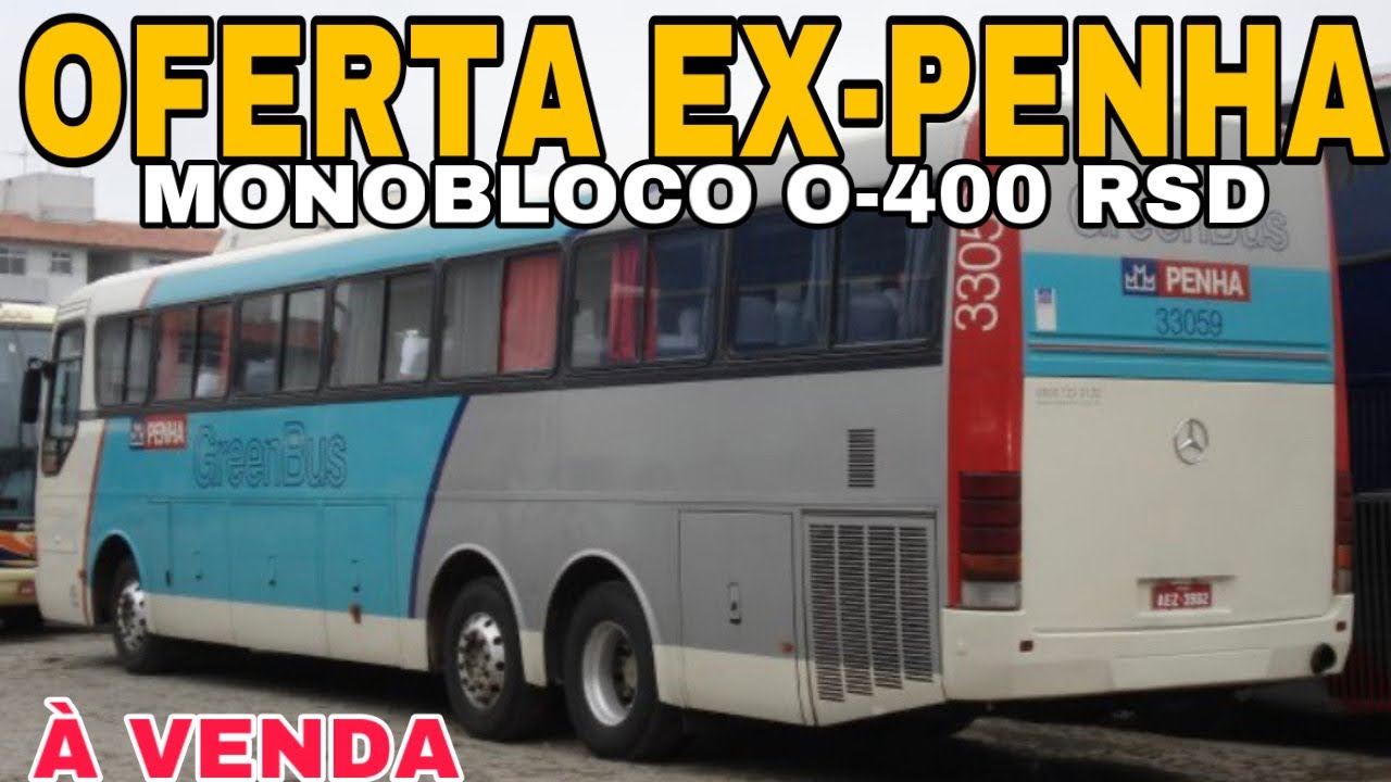 MONOBLOCO O400 EX-PENHA À VENDA - AINDA PINTURA DE ÉPOCA!