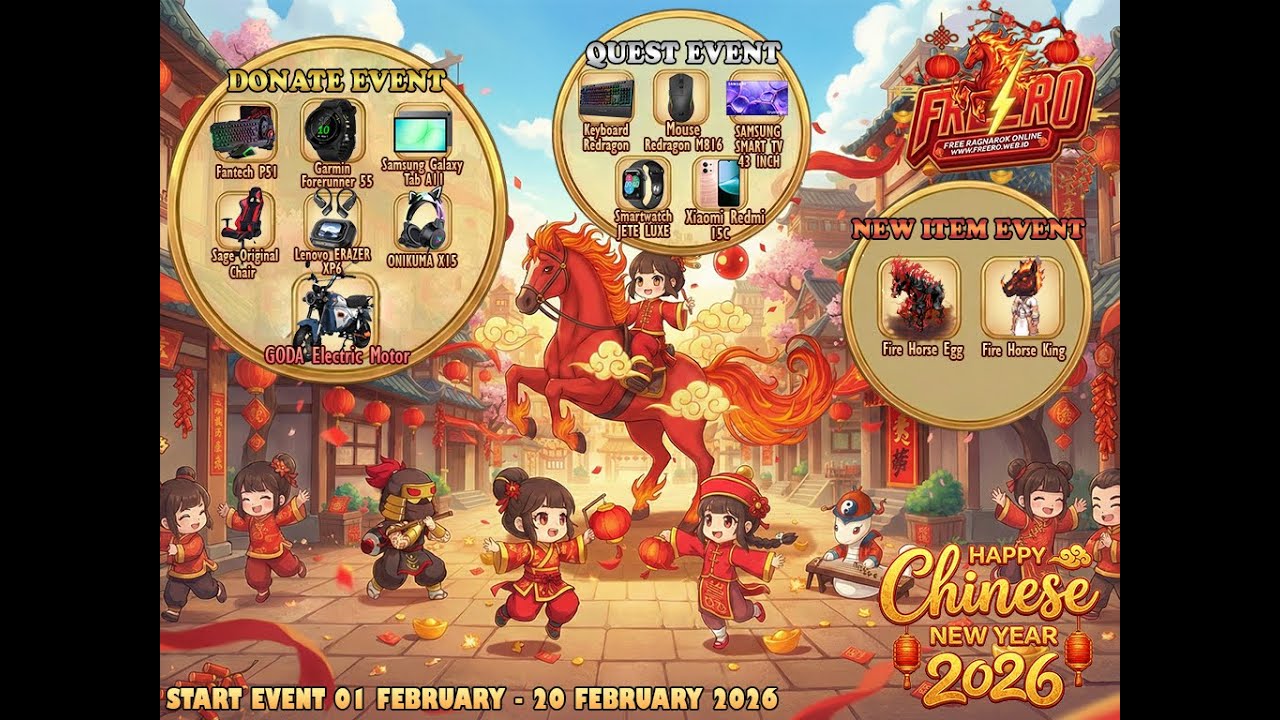 [LIVE] EVENT CHINESE NEW YEAR 2026 ... Free Ragnarok Online (Eps 360)