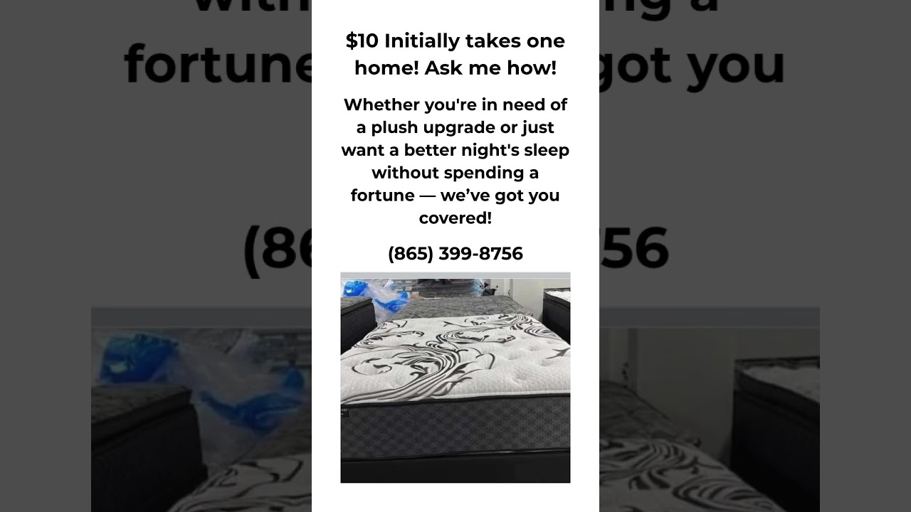 Mattress Deals + Same Day Pickup in Knoxville! 🛏️ Save Big Now! 