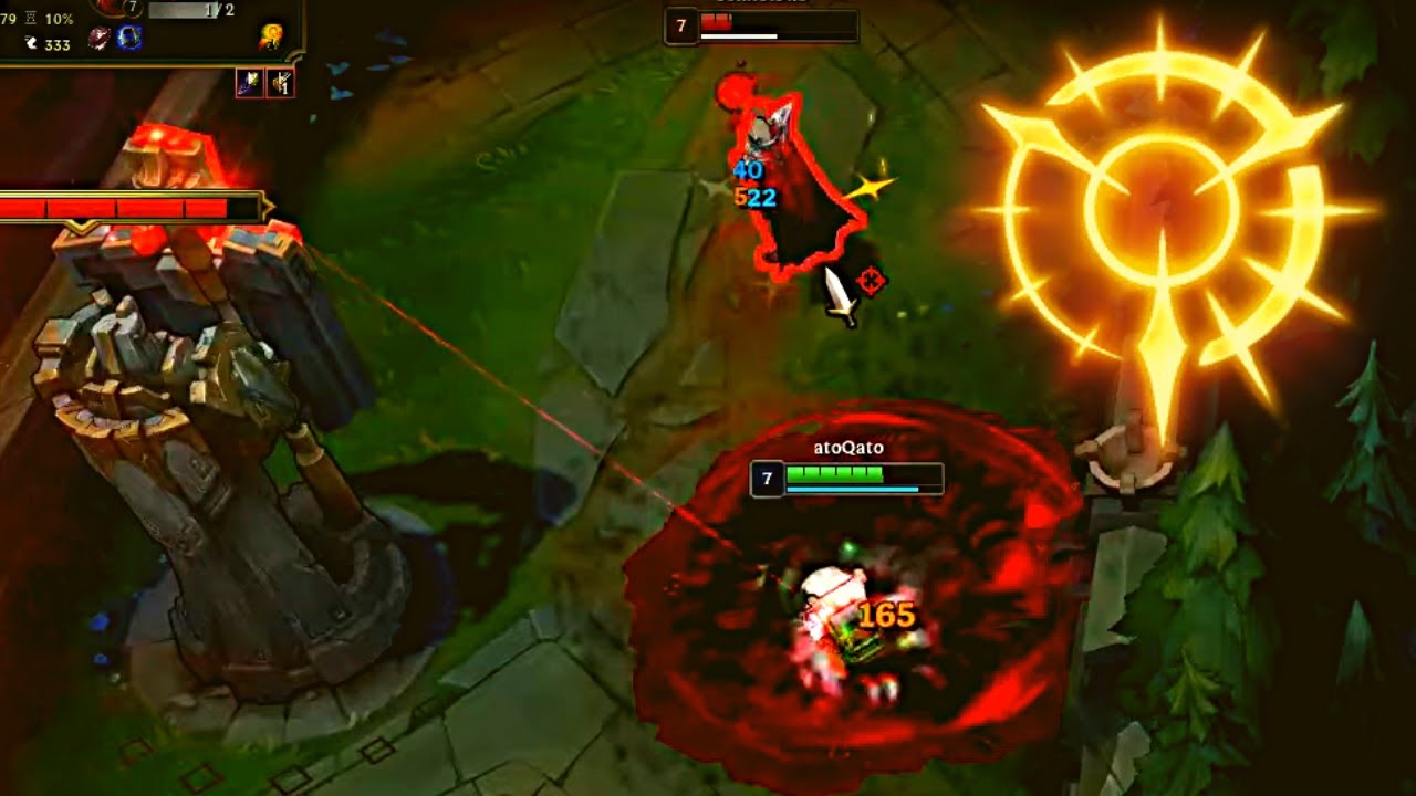 Press The Attack Only Account. [Teemo vs Vladimere]