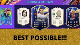 HIGHEST RATED DRAFT POSSIBLE CHALLENGE!!! FIFA 21 ULTIMATE TEAM screenshot 2