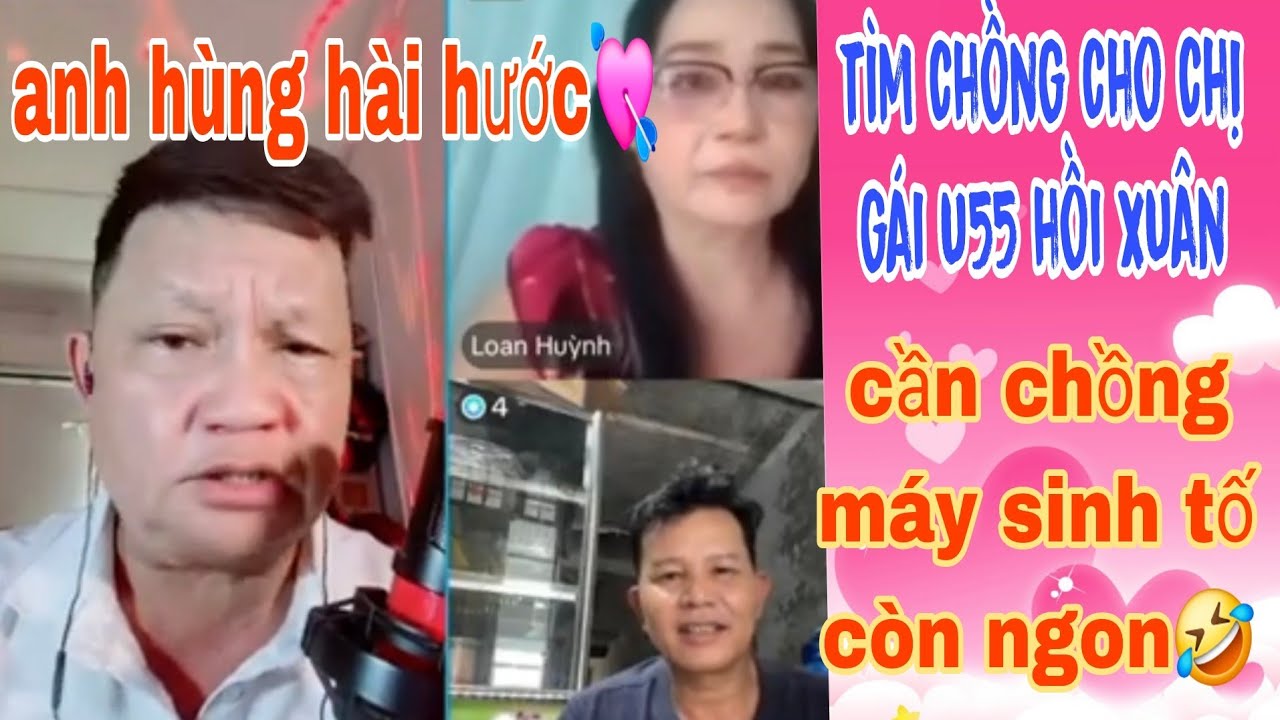 Anh HÙNG ghép đôi chị gái hồi xuân tìm chồng MÁY XAY SINH TỐ CÒN NGON🤣