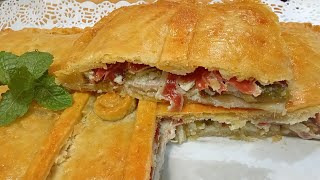 EMPANADA SERRANA con MASA CASERA y AJONESA en esta receta te muestro paso a paso como hacerla