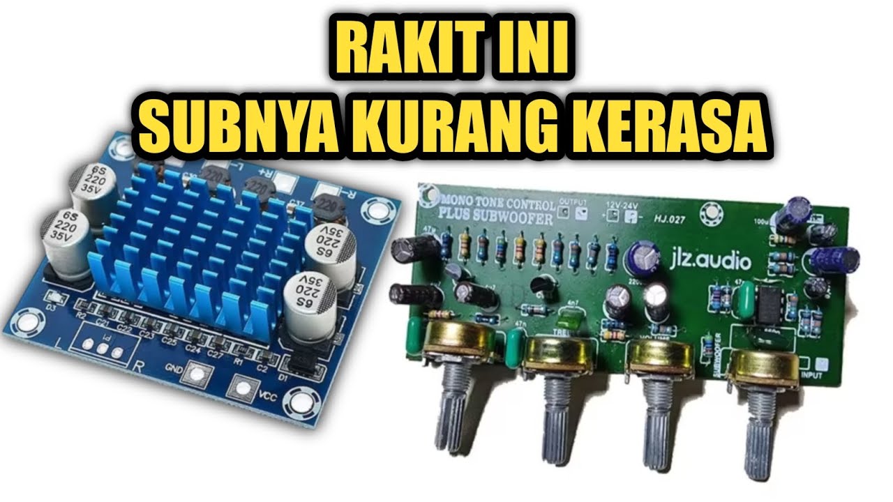 RAKIT AMPLI MINI TPA3110 PLUS TONE CONTROL 
