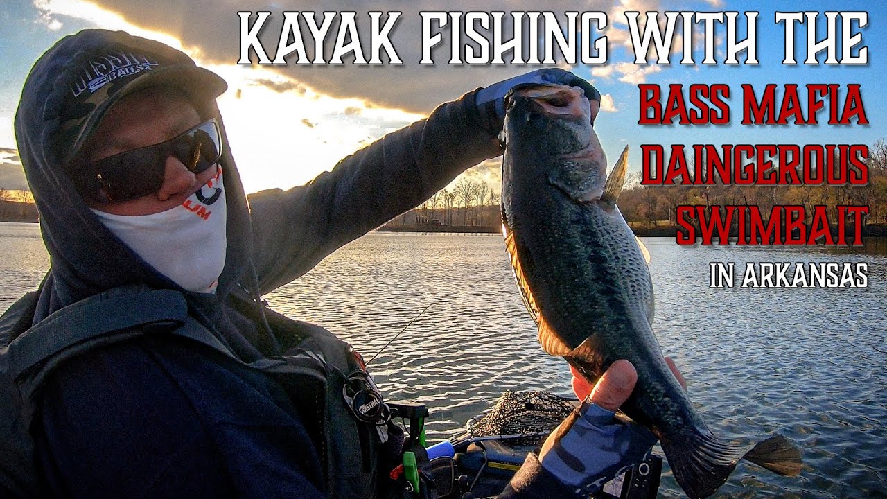 Kayak fishing the Daingerous Swimbait in Arkansas YouTube