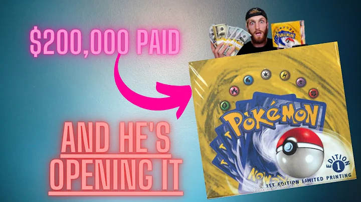Logan Paul Bought a $200,000 Box Of Pokémon Cards & He's Opening It! | TAG's PokeChats