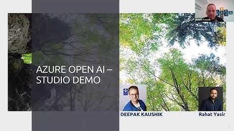 Canadian MVP Show: Azure OpenAI Studio Demo