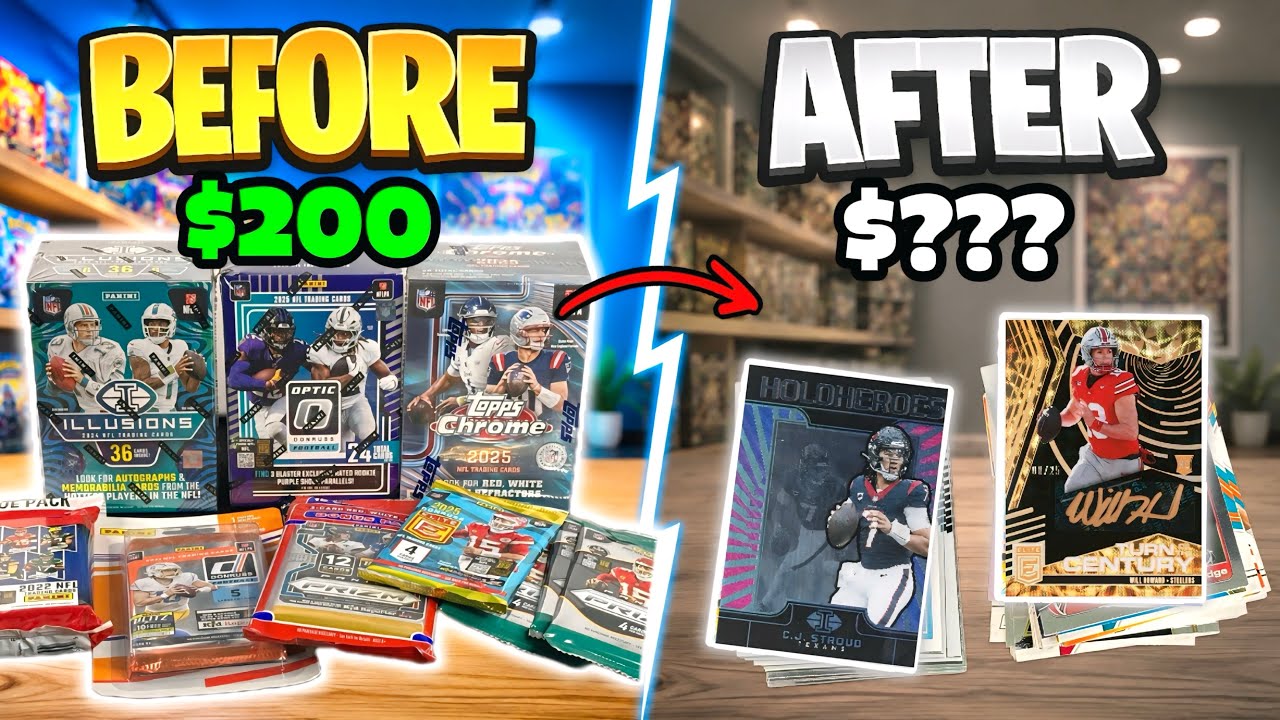 I Turned $200 in Packs into This...