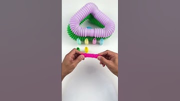 Creating ASMR Crunchy POPs mini Sound #diy #satisfyingvideos #relaxing #creative #oddasmr #insideout