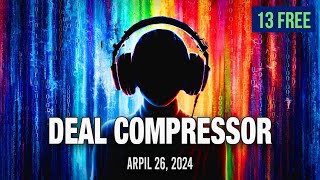 Deal Compressor April 26, 2024 | Music Software Sales & New Releases