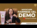 Modicare fairness gel demo  by rashmi rawat  mamta kaushik