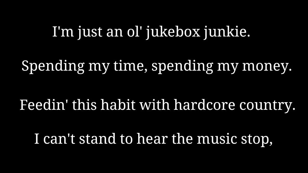 Jukebox Junkie Ken Mellons lyrics YouTube