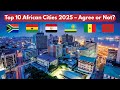 Top 10 Most Beautiful Cities In Africa 2025 