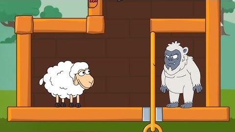 Hero Sheep- Pin Pull & Save Sheep |  Level 51-60 ANSWERS | Android mobile game | gameplay