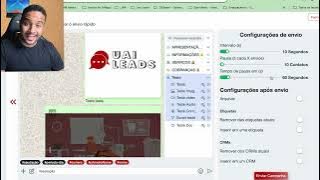 Disparo de mensagens no whatsapp - Uai Leads